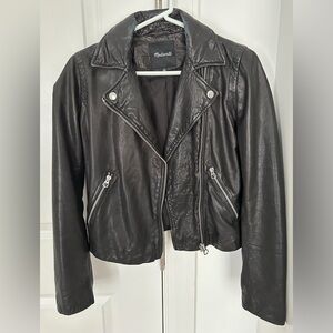 Madewell Leather Motorcycle Jacket